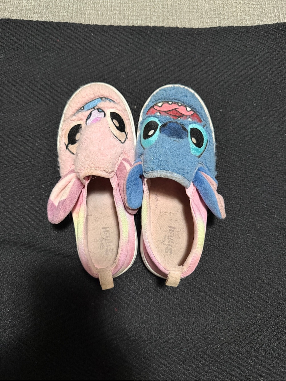 Kids Character Slip-On Shoes - Pink & Blue